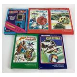 Intellivision Games in Boxes with Overlays: Star