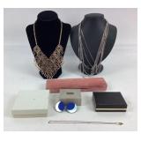 Costume Jewelry: 1/20 12k GF Fancy chain necklace