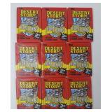 (9) Topps Desert Storm Packs