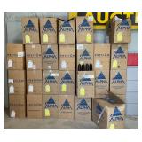 27 cases of Amber color 8 and 16 ounce flavor