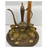 Brass Tea Set