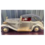 Metal Model Car Decanter Music Box With Glassware