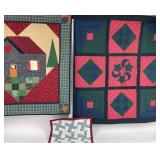Handmade Quilted Wall Hangings