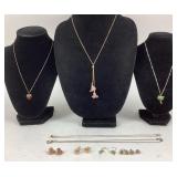 (5) Necklace & Earring Sets