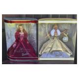 Holiday Celebration Barbies 2000, 2002 Editions