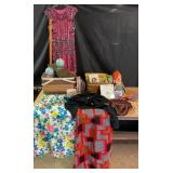 Showgirl Dress, Picnic Baskets, Books, Doll, Globe