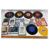 8-Tracks Nat King Cole, Dean Martin, 7-Inch Vinyl