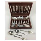 Silverplate Flatware Sets With Chest
