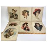 Die Cut Victorian Style Paper Scrap Displays