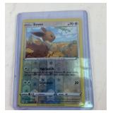 Pokemon Holographic Eevee Card