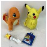 Pokemon Collection: Pikachu & Charmander Plush,
