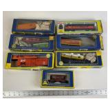 AHM, Atlas HO Scale Train Cars, Milwaukee, New Hav