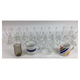 Glass Stemware and Cups Collection