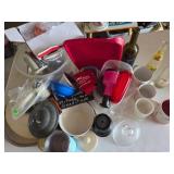 Household Items, Glassware, Kitchen Tools