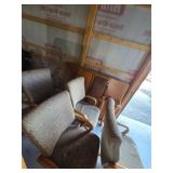 Wooden Dining Chairs, Extendable Dining Table w/ G