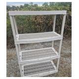 Rubbermaid Plastic Shelving Unit 18 in. X 36 in.
