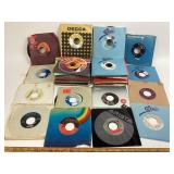 1970s-80s 7 Inch Vinyl: Carol King, Bee Gees, Bill