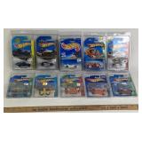 Hot Wheels Die-Cast Cars Carded Lot of 10