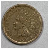 1859 Indian Head Penny AU