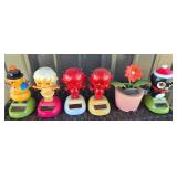 Solar-Powered Dancing Figures, Snowman, Penguin