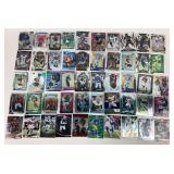 50 Football Rookies and Insert Cards