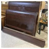 Empire style full bed frame
