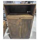 Mid-Century Wooden Storage Cabinet/Utility