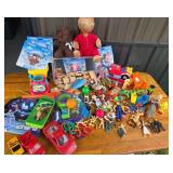 Toys Including Waggles, Magic Hover Ball, Disney F