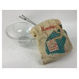 Champion Clothespin Bag, Vintage Clothespins, Glas