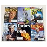 Forbes Magazine Assortment, 6 Issues