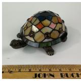Tiffany Style Turtle-Stained Glass Lamp