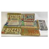 Indiana, Florida License Plate Collection