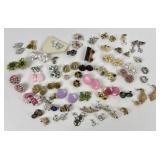 Costume Jewelry Earrings: Hong kong clip ons,
