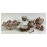 Kutani Japanese Porcelain Tea Set Assortment
