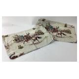 Vintage Western Cowboy Print Pillow Covers