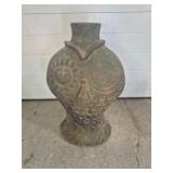 Decorative Ceramic Vase Or Vessel Shaped Like A