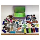 Zippo, Disney Fabric Patches, Coca Cola Pocket Wat