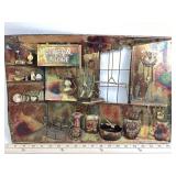 Metal General Store Diorama Art Panel