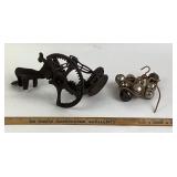Cast Iron Mechanical Apple Peeler, Sleigh Bells