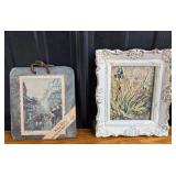 Slate Wall Art With Street Scene, Van Gogh Print