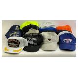 Baseball Caps Assortment Including USS and Br