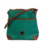 Dooney & Bourke Teal Leather Crossbody Bag