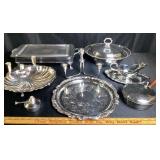 Silver Plated Serveware: Sheridan, Sheffield, Tabl
