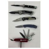 Pocket Knives: Gerber, Scharade Ireland, Swiss