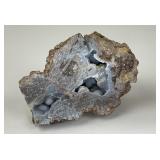 Blue Chalcedony Geode Brain Geode