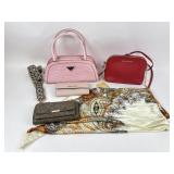 Purses: Michael Kors purse and clutch, pink