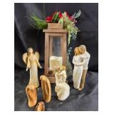 Willow Tree Figurines, Olive Wood Nativity, Belavi