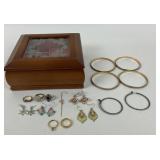 Jewelry Box & Designer Jewelry Collection Gold &