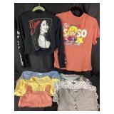 8 Women's Designer Shirts: Graphic, Music, &