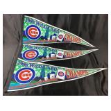 3 1998 Chicago Cubs Pennants